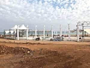 Antalya Özden Yapı Aracılığı ile Kıbrıs Limak Cyprus Deluxe Hotel Özel Üretim Sütun + Melek Uygulaması